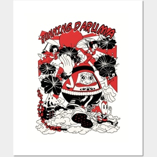 Daruma-Running Posters and Art